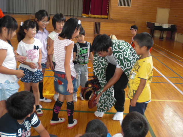 夏のお楽しみ会の様子
