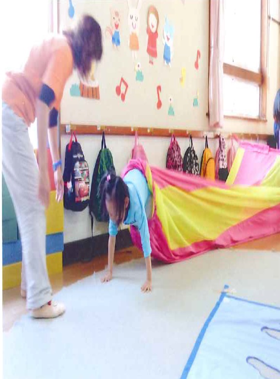 たしろっ子交流日の様子