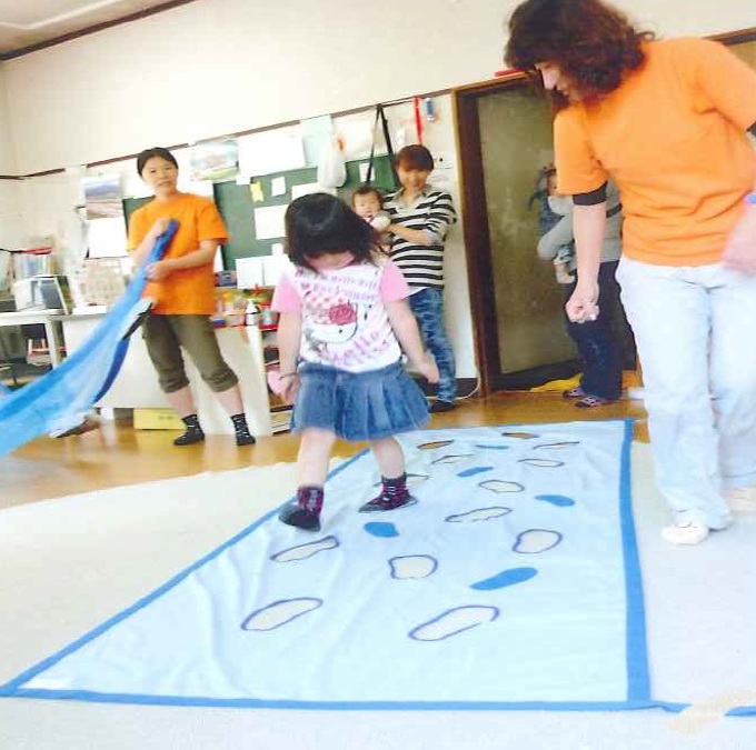 たしろっ子交流日の様子