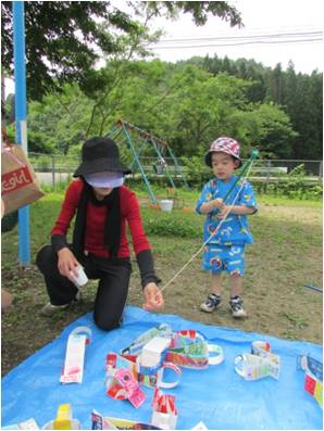 夏まつり会の様子