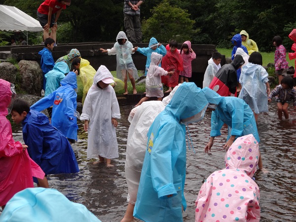 「わんぱく夏休み」の様子