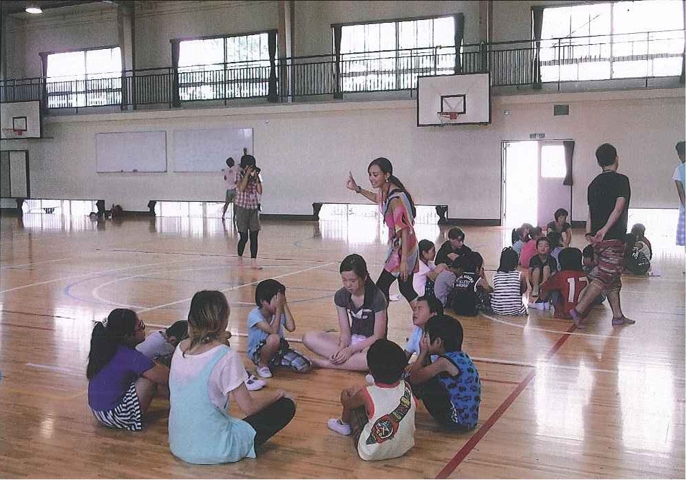 国際交流　他文化理解プログラムの様子