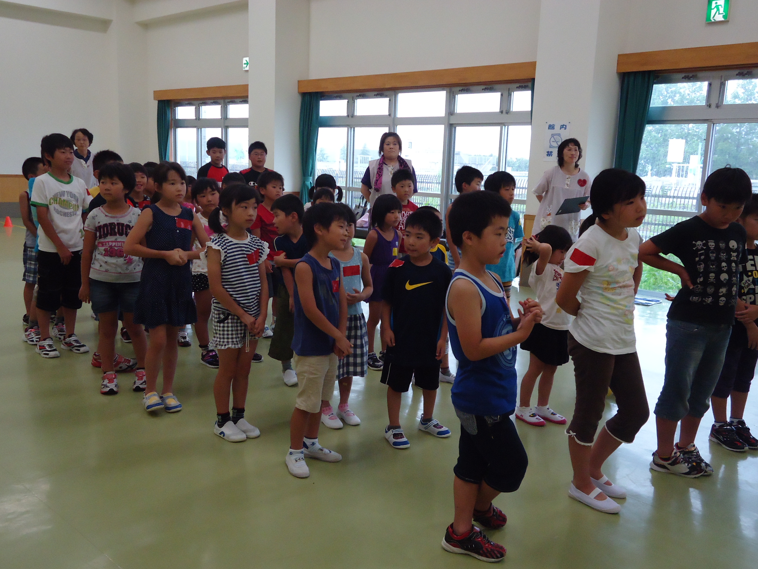 きんにく～ずと遊ぼう！の様子
