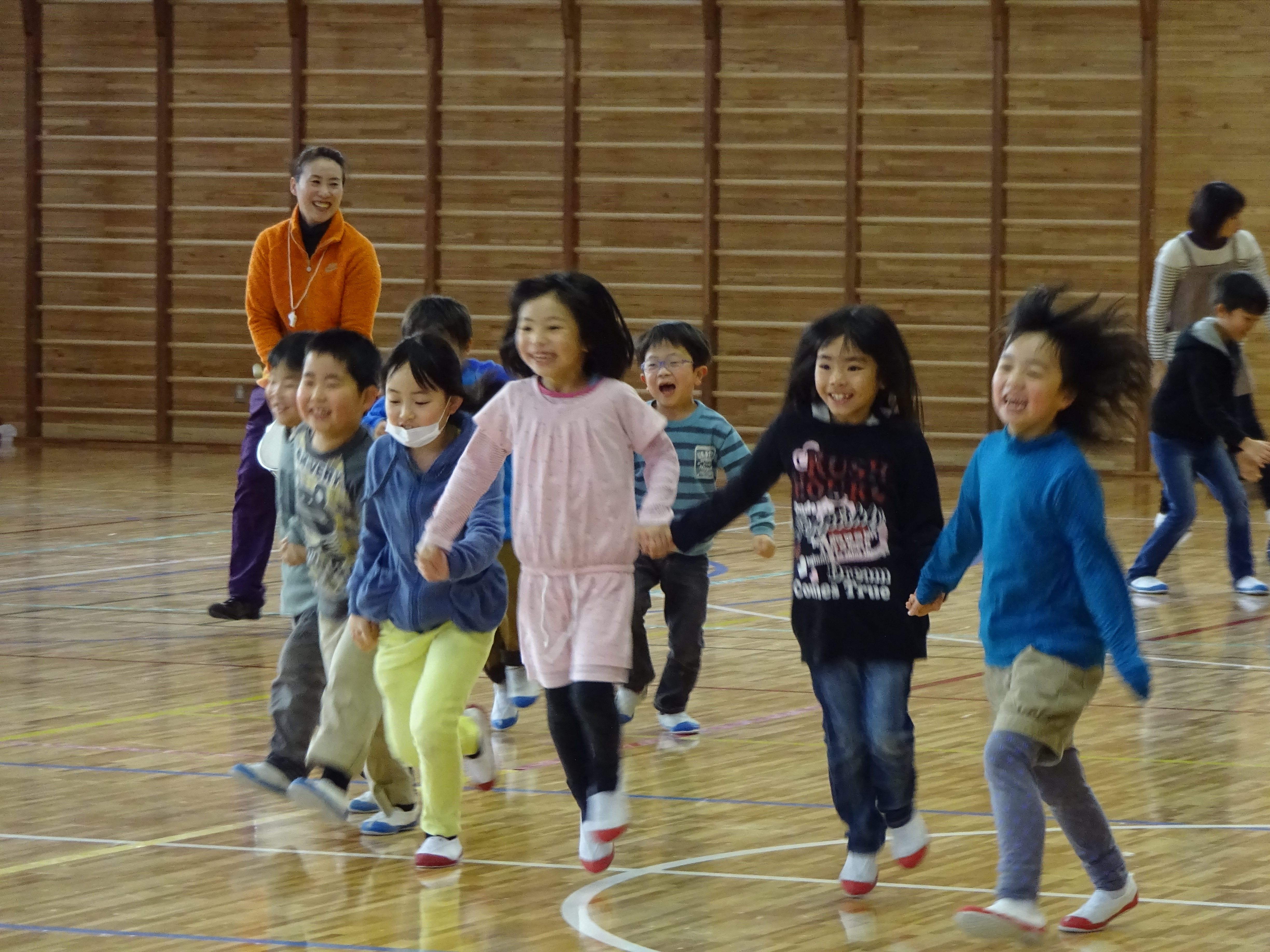 新体操の様子