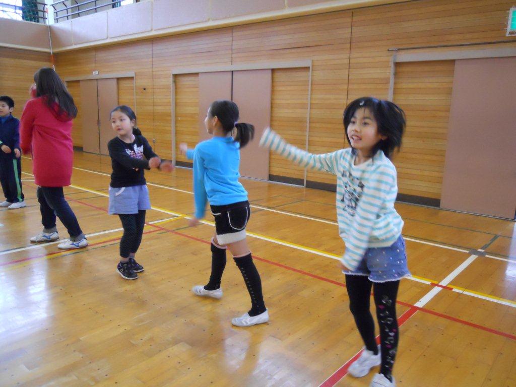 運動遊びの様子
