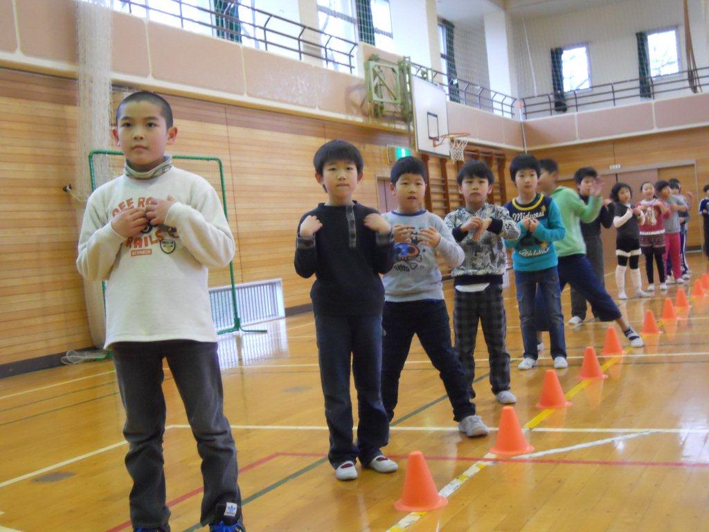 運動遊びの様子