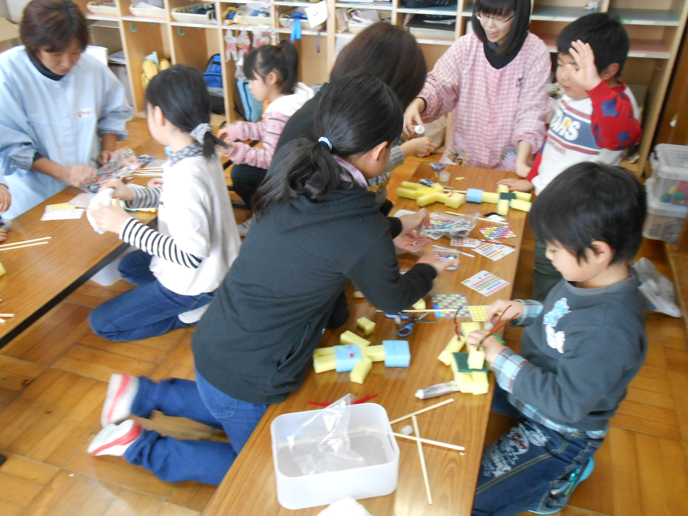 人形劇公演の様子